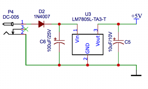 Stabilizator na LM7805, czyli zasilamy własne Arduino Diet.